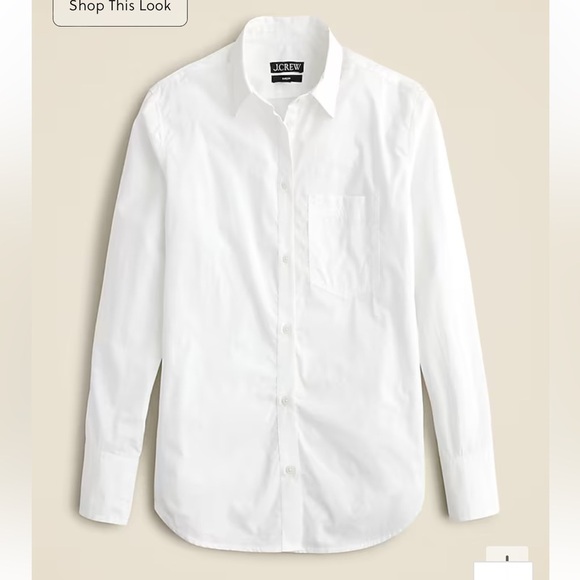 J crew Garçon classic shirt in cotton poplin - Picture 3 of 4
